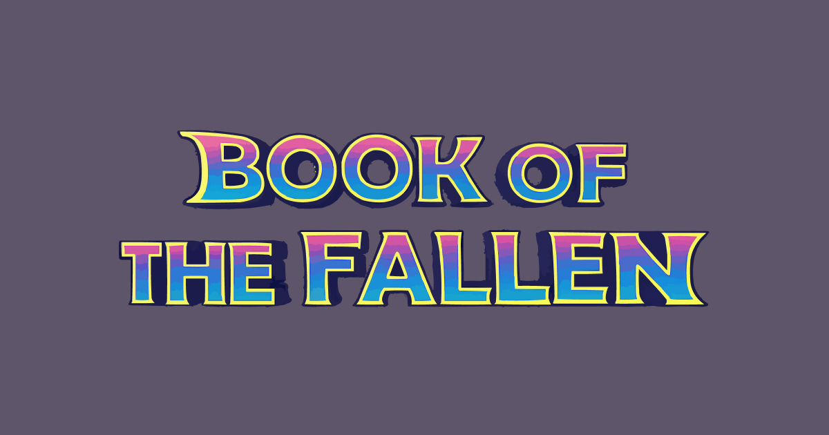 Book of the Fallen